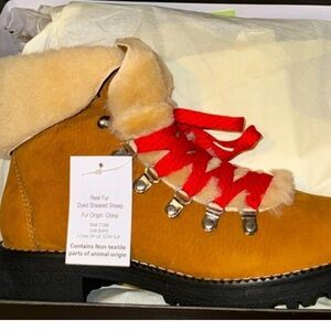 Brand new JCREW Sherpa lined boots. Does not come with box.
